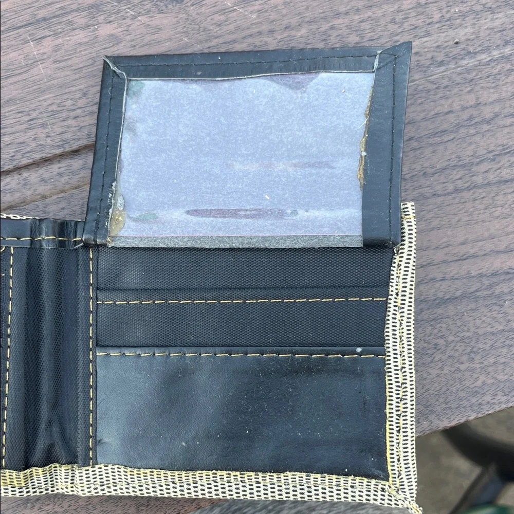 Polo by Ralph Lauren Tan and Red Money Clip